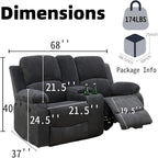 Electric Lift Recliner Sofa, Warm Plush Corduroy Fabric - Comfy Reading Chair for Living Room & Study, Ergonomic Electric Reclining Chair with Soft Upholstery