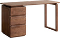 YESWOOD Home Office Desk, Gaming Desk, Mid Century Modern Computer Desk, Writing Desk with File Drawer for Study PC Desks 55.11" W