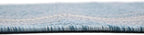 Unique Loom Outdoor Border Collection Area Rug - Soft Border (4' 1" x 6' 1" Rectangle, Aquamarine/ Ivory)