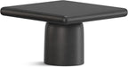 SIMPLIHOME Zachary Coffee Table 2-Piece Set - 42 inch Wide Cast Aluminum Square Living Room Tables in Graphite and Black Nickel, Contemporary Nesting Center Table Set with Flexible Style, Assembled