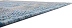 Unique Loom Outdoor Border Collection Area Rug - Soft Border (4' 1" x 6' 1" Rectangle, Aquamarine/ Ivory)