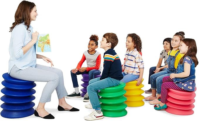 KidsErgo Ergonomic Stool for Active Sitting (Blue)