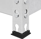 Yaheetech Storage Shelves 5 Tier Garage Shelving Heavy Duty Garage Shelves Adjustable Metal Shelving Unit Utility Rack Industrial Shelving for Warehouse Pantry Closet, 35.5″W × 17.5″D × 72″H, Silver