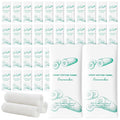 Moist Cotton Towel Bulk Moist Towelettes Individually Wrapped,White Towel Services,Refreshment Pre Moistened Towels for Dentist Travel Sport Party Hotel 50，Cucumber