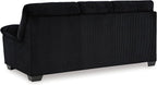 Signature Design by Ashley SimpleJoy Modern Sofa for Living Room, Black