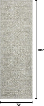 Loloi Amber Lewis Honora Collection HON-04 Grey/Beige 11'-6" x 15'-6" Area Rug
