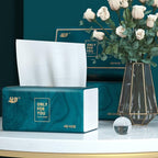 8 Packs Disposable Facial Tissue, Toilet Paper, Native Wood Pulp Fiber Material, Soft Facial Napkin, White Facial Paper Tissue, 4-Ply, 400 Sheets per Pack
