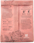 Grab Green Stoneworks Natural Laundry Detergent Powder Pods, Rose Petal, 50 loads