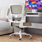 TRALT Office Chair - Ergonomic Desk Chair with Adjustable Lumbar Support, Mesh Computer Chair, Executive Chairs for Home Office Comfortable Lumbar Support,Khaki