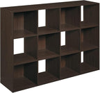 ClosetMaid 1292 Cubeicals Organizer, 12-Cube, Espresso