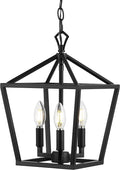 JONATHAN Y JYL7601A Pagoda Lantern Dimmable Adjustable Metal LED Pendant Classic Traditional Farmhouse Dining Room Living Room Kitchen Foyer Bedroom Hallway, 10 in, Oil Rubbed Bronze