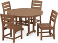 POLYWOOD® Lakeside Dining Set, Teak