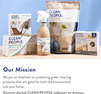 The Clean People Liquid Laundry Detergent - Recyclable Packaging, Stain Fighting - Ultra Concentrated, Laundry Soap - Fresh Scent, 200 Loads
