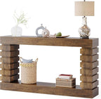 Tribesigns 70.8-Inch Long Console Table, Wood Entryway Table with Storage, Narrow Sofa Table Couch Table for Living Room Entryway Hallway
