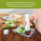 ZWILLING Fresh & Save 20-Piece Vacuum Sealer Bags, Sous Vide Bags - Assorted Sizes