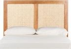 SAFAVIEH Home Collection Vienna Natural Cane Twin Headboard Platform, Single