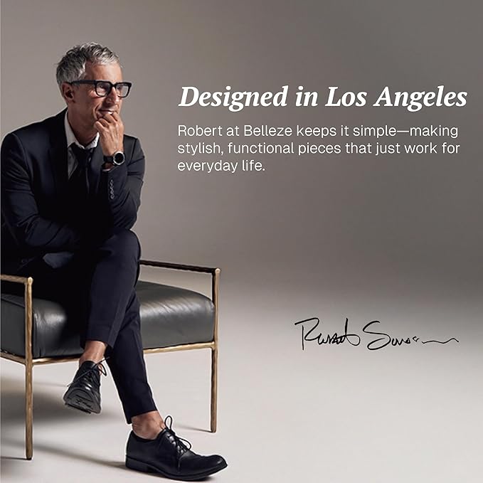 BELLEZE 4-Piece Modular Arched TV Stand Entertainment Center Set, Mid Century Modern 2 Piece 72″ Tall Storage Cabinets and 2 Piece 65″ Fluted TV Console for Living Room (Camel)