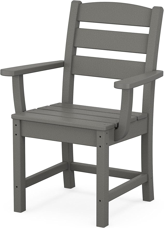 POLYWOOD® Lakeside Dining Chair, Slate Grey