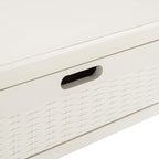 SAFAVIEH Home Collection Landers Distressed White 2-Drawer Console Table CNS5710A