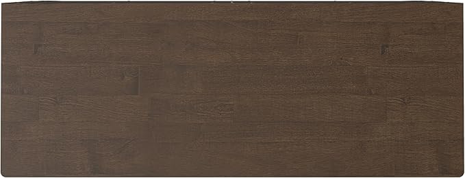 SIMPLIHOME Harper Solid Hardwood 40 inch Wide Mid Century Modern Entryway Storage Cabinet in Walnut Brown for The Living Room, Entryway and Family Room