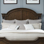 Liberty Furniture Arden Road Queen Arched Poster Bed Headboard - Satin Cherry