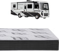 Roam 2.0 RV 12" Hybrid Mattress with Gel Memory Foam, RV King 72x80 Mattress, Luxury Medium Feel Made in USA