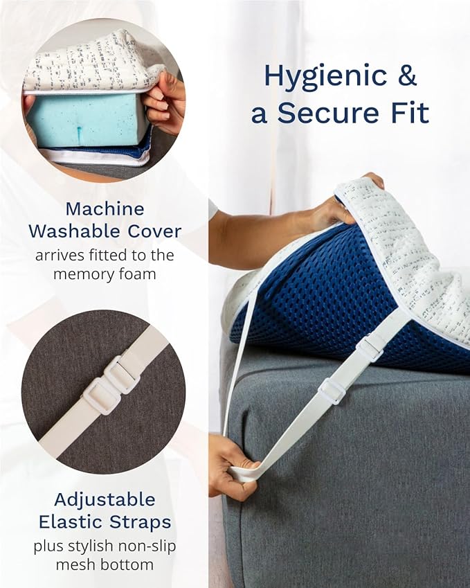 ViscoSoft 4 Inch Memory Foam Mattress Topper Cal King - Select High Density Ventilated Mattress Pad - Premium Removable Rayon Cover
