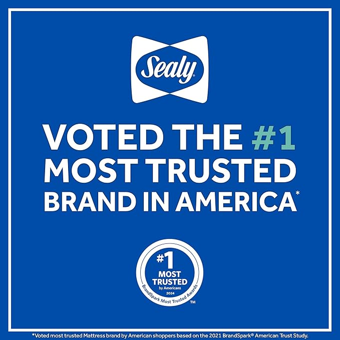 Sealy Baby Flex Cool 2 Stage Breathable Crib Mattress with Toddler Bed Fit, Waterproof & Airy Cotton Cover, 204 Premium Coils, GREENGUARD Gold Certified, Safety & Quality Tested, Made in USA, 52x28"