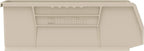 Akro-Mils 30234 AkroBins Plastic Storage Bins, Space-Saving Stackable Bins for Garage, Pantry, Craft Organization, 15" x 5" x 5", Stone, 12-Pack