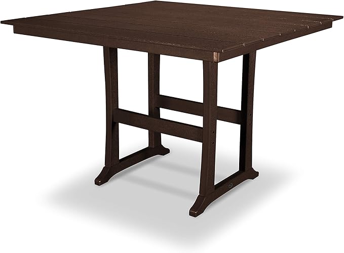 POLYWOOD® Tables Bar Table, Mahogany