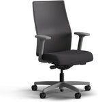 HON Ignition 2.0 Mid Back Task Chair, Spectrum Mesh, Advanced Synchro-Tilt Control, Office Chair with Lumbar Support, Height and Width Adjustable Arms, Titanium Frame, Onyx