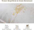 Waterproof Cloud Sectional Sofa for Living Room,High Backrest Down Filled Couches,5 Seater Oversized Modular V-Shaped Sofa,Detachable Couch Covers,Light Grey