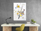 Wieco Art Canvas Prints Delicate Tension #85, 1923 by Wassily Kandinsky Abstract Classic Art Reproductions Gallery Wrapped Canvas Wall Art for Home Decor and Wall Decorations
