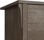 Bush Furniture Salinas 2 Drawer Lateral File Cabinet in Ash Brown, Home Office Storage Solution, Organizer with Drawers for Workspace, Filing Unit
