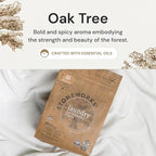 Grab Green Stoneworks Laundry Detergent Pods, 100 Count, Oak Tree Scent, Plant and Mineral Based, Cleans Deeply, Eliminates Odors, Fights Stains, Softens Naturally