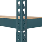 Yaheetech Storage Shelves 5 Tier Garage Shelving Heavy Duty Garage Shelves Adjustable Metal Shelving Unit Utility Rack Shelving for Warehouse Pantry Closet, 27.5" W x 12" D x 60" H, Neptune Blue