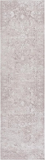 SAFAVIEH Reflection Collection Runner Rug - 2'3" x 10', Beige & Cream, Non-Shedding & Easy Cleaning, Ideal for Living Room, Bedroom (RFT665A)