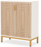 Tribesigns Shoe Cabinet with Doors, 20 Pairs Entryway Shoe Storage Cabinet with Shelves, 5-Tier Modern Free Standing Shoe Racks Storage Organizer for Closet, Living Room, Bedroom(White/Natural)