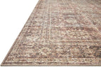 Loloi Amber Lewis Georgie Collection GER-06 Bordeaux/Antique 2'-6" x 7'-6", .19" Pile Height, Runner Rug