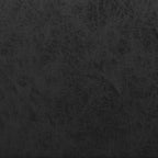 SIMPLIHOME Carlson 45-inch Wide Vegan Faux Leather Ottoman Bench in Distressed Black with Solid Wood Frame for Living Room, Entryway, or Bedroom