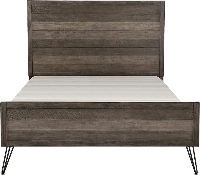 Lexicon Leavitt Panel Bed, Queen, Gray