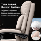 Office Chair with Leg Rest Executive Desk Chairs with Wheels High Back Computer Gaming Chairs Adjustable Reclining Ergonomic Work Chair for Home Office