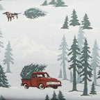Eddie Bauer - Twin Sheets, Cotton Flannel Bedding Set, Brushed For Extra Softness, Cozy Home Decor (Tree Farms, Twin)
