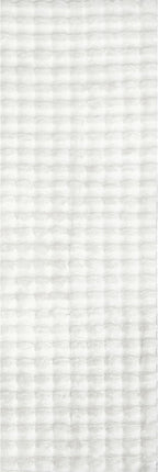 nuLOOM Jeni Checkered 2'6" x 6' Machine Washable Runner Rug for Living Room Bedroom Dining Room Entryway Hallway Kitchen, Off White