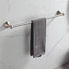 BGL Bathroom Accessory Set, Brushed Nickel Adjustable Expandable Towel Bar 4-Piece Bathroom Hardware Set Wall Mounted