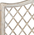 SAFAVIEH Home Collection Gabriella Antique Grey Wicker Headboard, Queen
