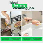 bioGo Biodegradable Kitchen Sponges – Natural Cellulose, Eco-Friendly, Compostable Cleaning Sponges – 24 Pack