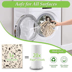 Lucomb 10 Pack Swedish Dishcloths with Hook, Eco-Friendly Reusable Paper Towels Washable Cellulose Sponge Swedish Dish Cloths for Kitchen Counter Cleaning