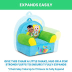 Delta Children - CoComelon Cozee Buddy Kids Chair, Blue