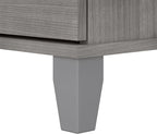Bush Furniture 2 Drawer Lateral File Cabinet, Letter and Legal-Size Document Storage for Home or Professional Office, Somerset Collection, Platinum Gray